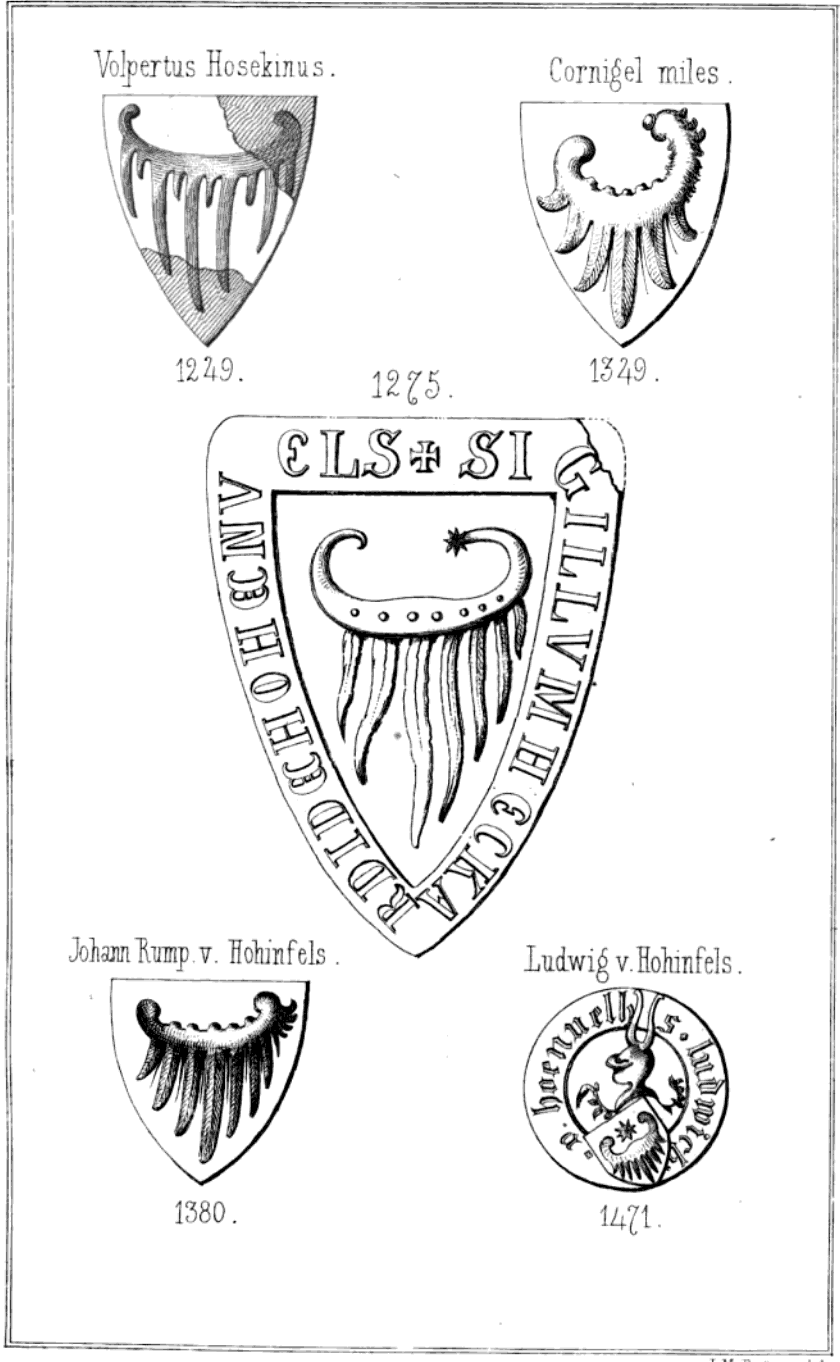 Wappen derer von Hohenfels Hessen