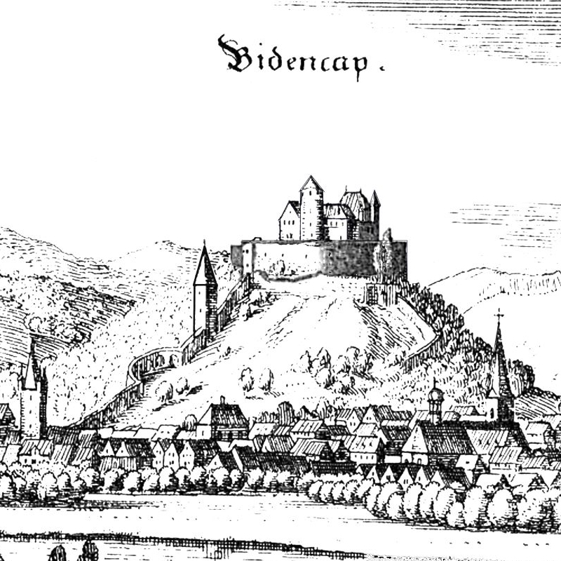 Kupferstich, Merian 1646, Symbolbild